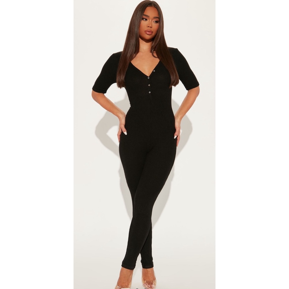 Fast Love Henley Jumpsuit